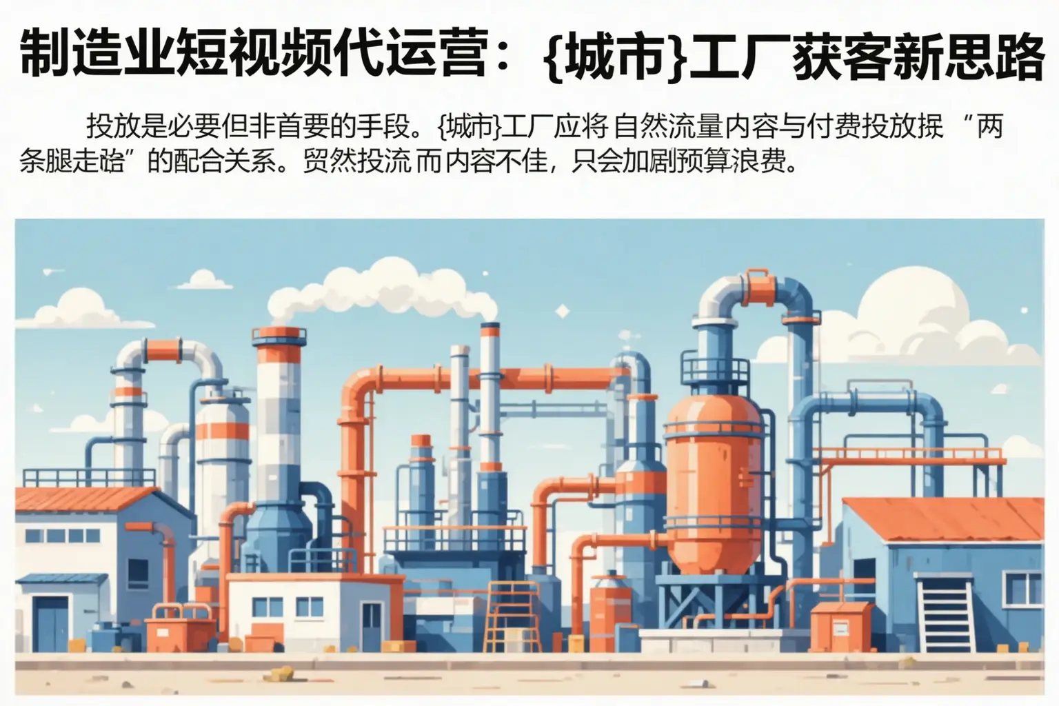制造业短视频代运营：沈阳工厂获客新思路