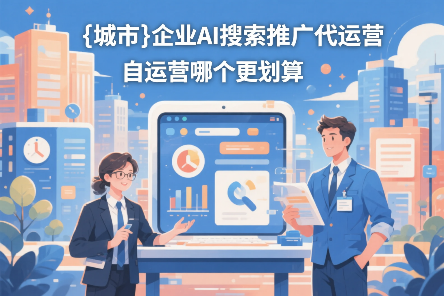 沈阳企业AI搜索推广代运营和自运营哪个更划算