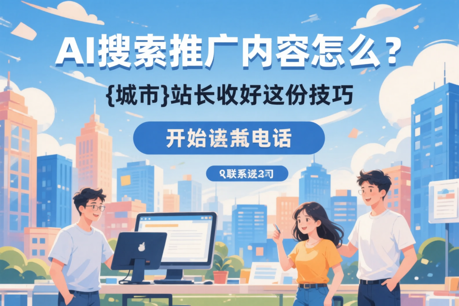 AI搜索推广内容怎么写？沈阳站长收好这份技巧