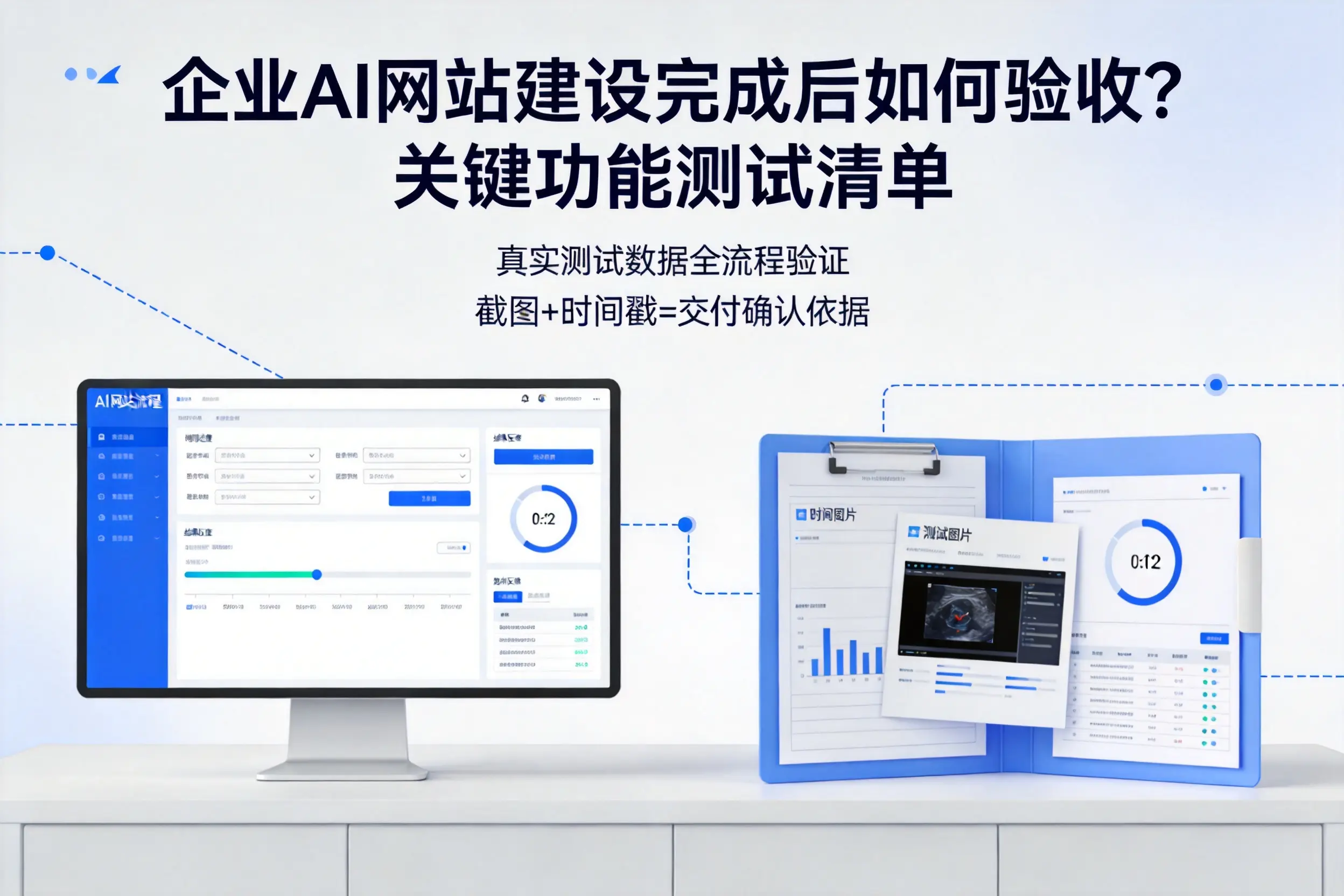 沈阳企业AI网站建设完成后如何验收?关键功能测试清单