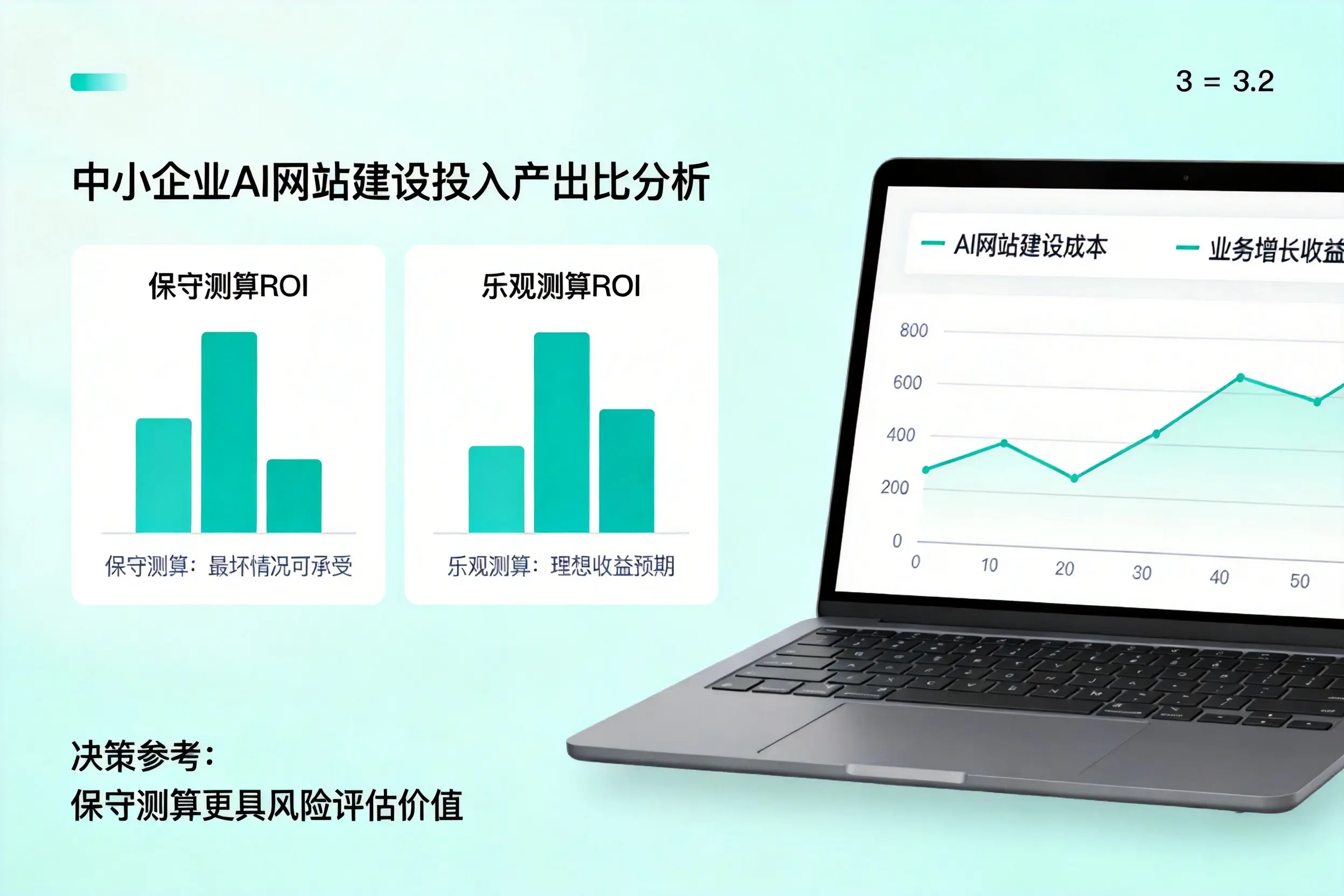 沈阳中小企业AI网站建设投入产出比怎么算？先看这份分析
