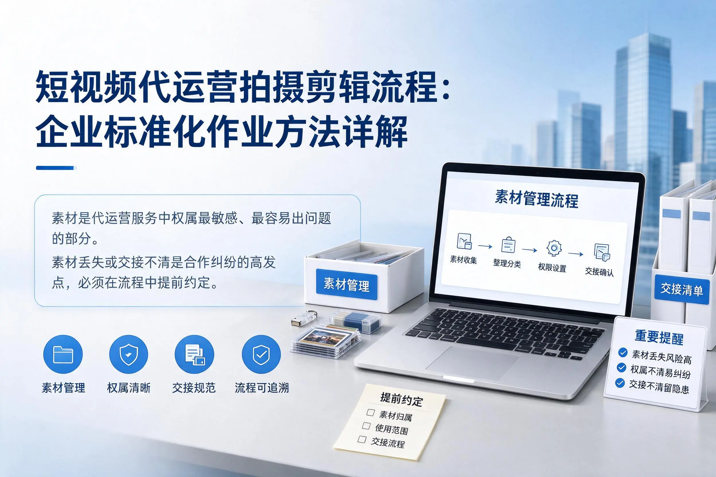 短视频代运营拍摄剪辑流程：沈阳企业标准化作业方法详解