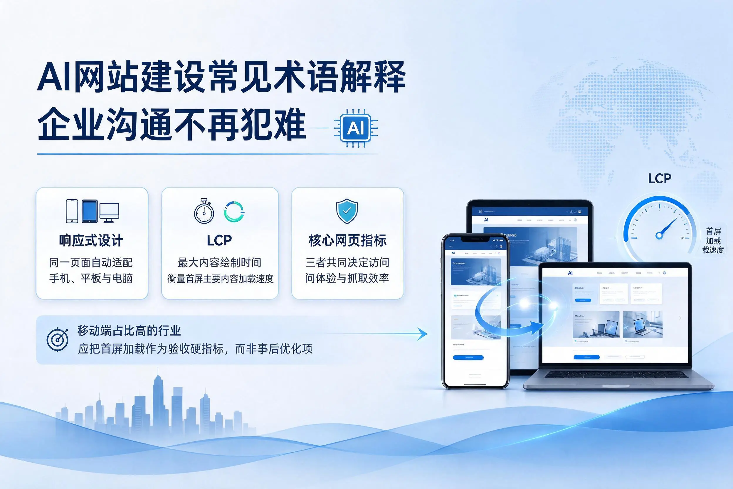 AI网站建设常见术语解释，沈阳企业沟通不再犯难