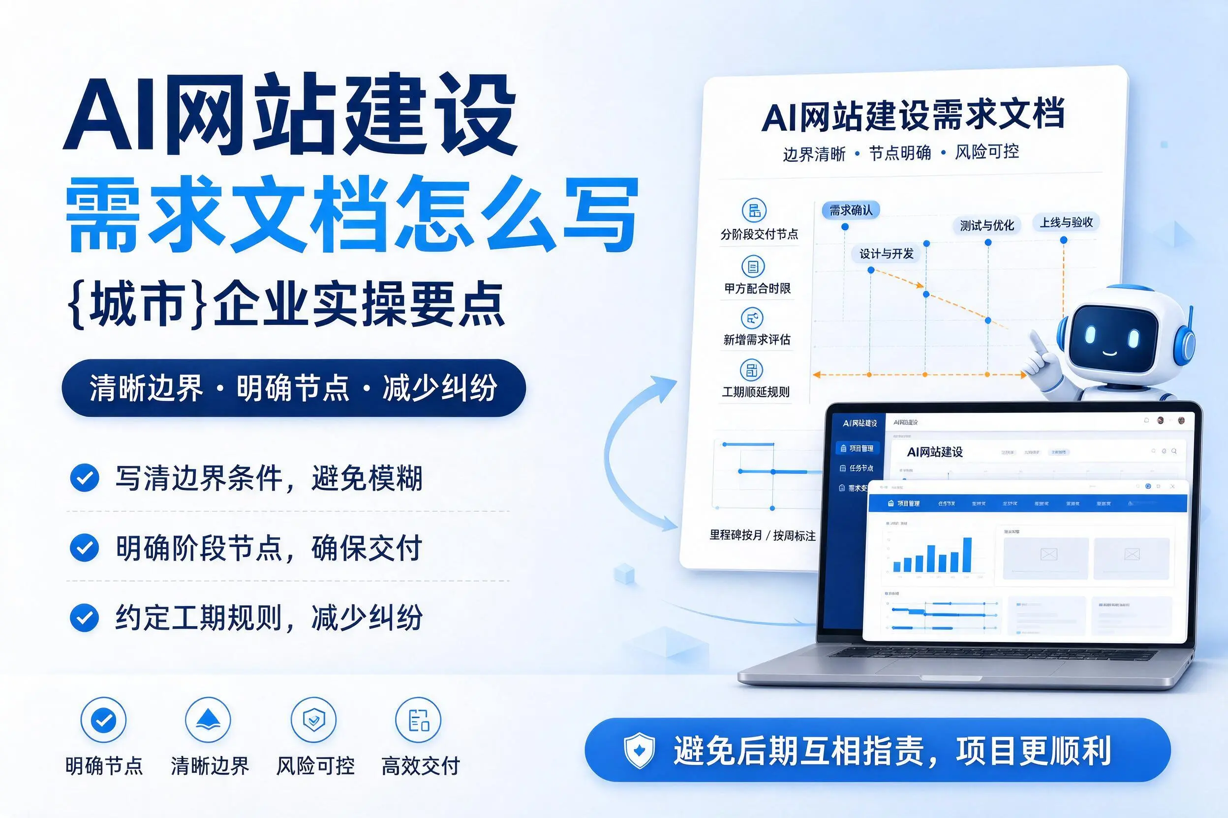 AI网站建设需求文档怎么写,沈阳企业实操要点